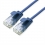 ROLINE GREEN UTP Data Center Patch Cord Cat.6A (Class EA), LSOH, Slim, blue, 3 m