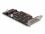 Delock PCI Express x8 Card to 2 x internal NVMe M.2 Key M - Bifurcation - Low Profile Form Factor