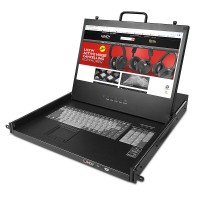 Lindy 17" Full HD LCD, HDMI, DisplayPort & VGA KVM Console