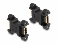 Delock HDMI Adapter female to female with screw connection