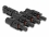 Delock DL4 Solar Connectors 1 x male to 4 x female