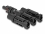 Delock DL4 Solar Connectors 1 x female to 3 x male