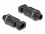 Delock DL4 Solar Connectors for crimping, male and female, black 2 pcs