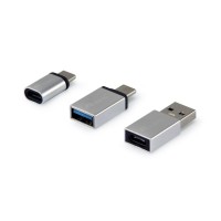 USB-C OTG adapter, 3-Pack, Equip