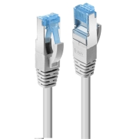 Lindy 0.5m Cat.6A S/FTP TPE Cable, Grey