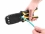Delock Universal Crimping Tool with wire stripper for 10P (RJ50), 8P (RJ45), 6P (RJ12/11), 6P DEC or 4P modular plugs