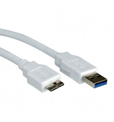 USB 3.0 Cable, USB Type A M - USB Type Micro B M 2.0 m