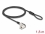 Navilock Delock Laptop Security Cable for Microsoft Surface Series Pro & Go with Key Lock