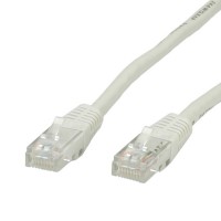 UTP Patch Cord Cat.5e, beige 1 m