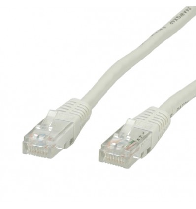 UTP Patch Cord Cat.5e, beige 1 m