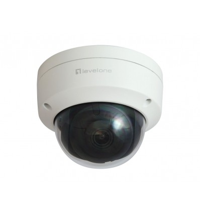 Level One LevelOne IPCam FCS-3403 Dome Out 4MP H.265 IR 9W PoE