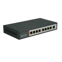 VALUE PoE Switch, Gigabit Ethernet, 8 Ports