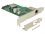 Delock PCI Express Card > 1 Gigabit LAN PoE+ RJ45