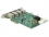 Delock PCI Express Card > 4 x 1 Gigabit LAN PoE+ RJ45