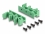 Delock RJ50 2 x female to 2 x Terminal Block with push-button for DIN rail
