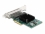 Delock PCI Express x4 Card to 4 x RJ45 Gigabit LAN BCM