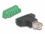 Delock Adapter RJ45 male > Terminal Block 8 pin 2-part 3.81 mm