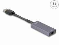 Delock USB Type-A Adapter to 2.5 Gigabit LAN slim