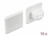 Delock Dust Cover for RJ45 jack without grip 10 pieces white