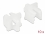 Delock Dust Cover for RJ11 jack with grip 10 pieces white