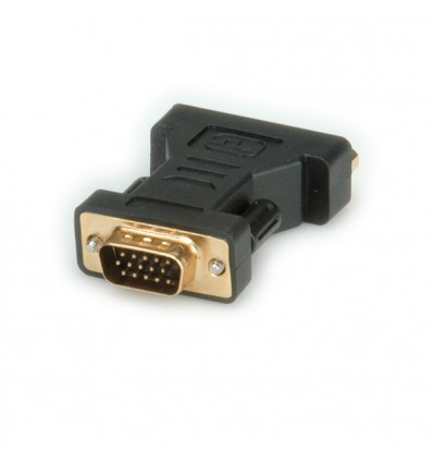 ROLINE DVI-VGA Adapter, DVI F - HD15 M