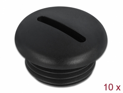 Delock Sealing Plug M16 x 1.5 black 10 pieces