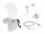 Delock Apple AirPods Accessory Set white