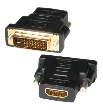 ROLINE DVI-HDMI Adapter, DVI M - HDMI F