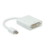 ROLINE Mini DisplayPort-DVI Adapter, MiniDP M - DVI F