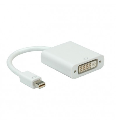 ROLINE Mini DisplayPort-DVI Adapter, MiniDP M - DVI F