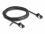 Delock RJ45 Cable plug to plug Cat.8.1 flexible 2 m black