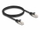 Delock Cable RJ50 male to RJ50 male S/FTP 1 m black