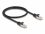Delock Cable RJ50 male to RJ50 male S/FTP 0.5 m black