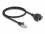 Delock RJ50 Extension Cable male to female S/FTP 0,5 m black