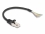 Delock Cable RJ50 male to open wire ends S/FTP 0.25 m black