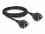 Delock RJ50 Extension Cable female to female S/FTP 2 m black