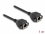 Delock RJ50 Extension Cable female to female S/FTP 1 m black