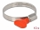 Delock Butterfly Hose Clamp 40 - 60 mm 10 pieces red