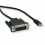 ROLINE USB Type C - DVI Cable, M/M, 1.0 m