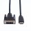 VALUE DVI Cable, DVI (18+1) - HDMI, M/M, 1.5 m