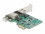 Delock PCI Express x1 Card to 2 x RJ45 2.5 Gigabit LAN RTL8125