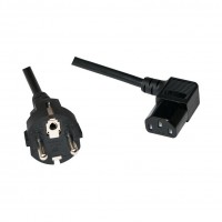 LogiLink power cable CEE7/7 plug to C13 socket, 3m black