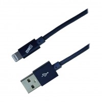 2GO USB Lade-/Datenkabel Lightning MFI-zert. 200cm anthrazit