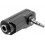Delock Adapter Audio Stereo jack 2.5mm M 3.5mm 3pin F, 90