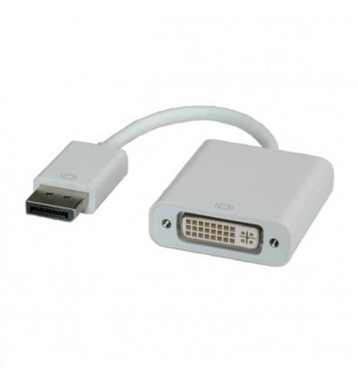 ROLINE DisplayPort-DVI Adapter, DP M - DVI F