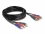 Delock RCA RGB Extension Cable 3 x male to 3 x female 3 m