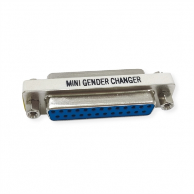 VALUE Mini Gender Changer, 25-pin F - F