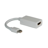 ROLINE Mini DisplayPort-HDMI Adapter, v1.2, MiniDP M - HDMI F