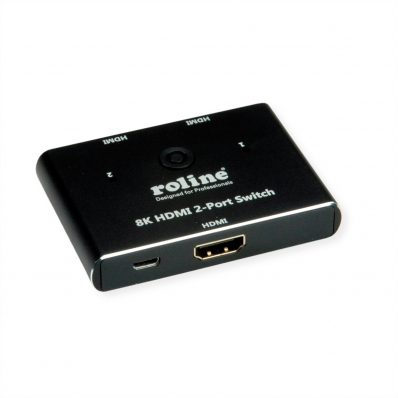 ROLINE 8K HDMI Switch, 2-way