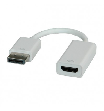 ROLINE DisplayPort-HDMI Adapter, v1.2, DP M - HDMI F